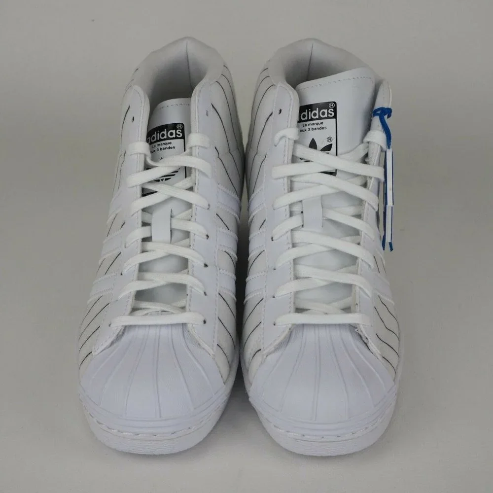 Womens Adidas Superstar Up W Shoes Casual White DS White - Picture 3 of 11
